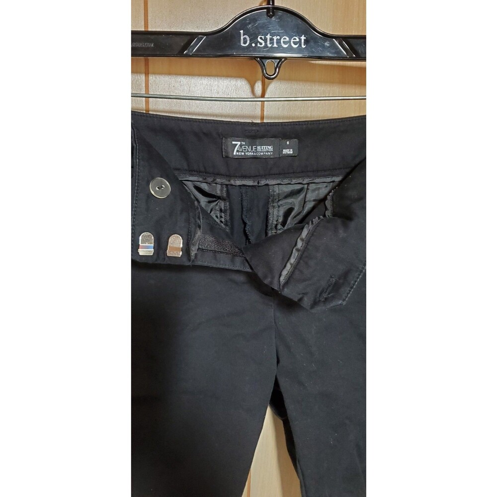 7th Avenue New York & Company Black Capri Pants Pants Women's Size 6